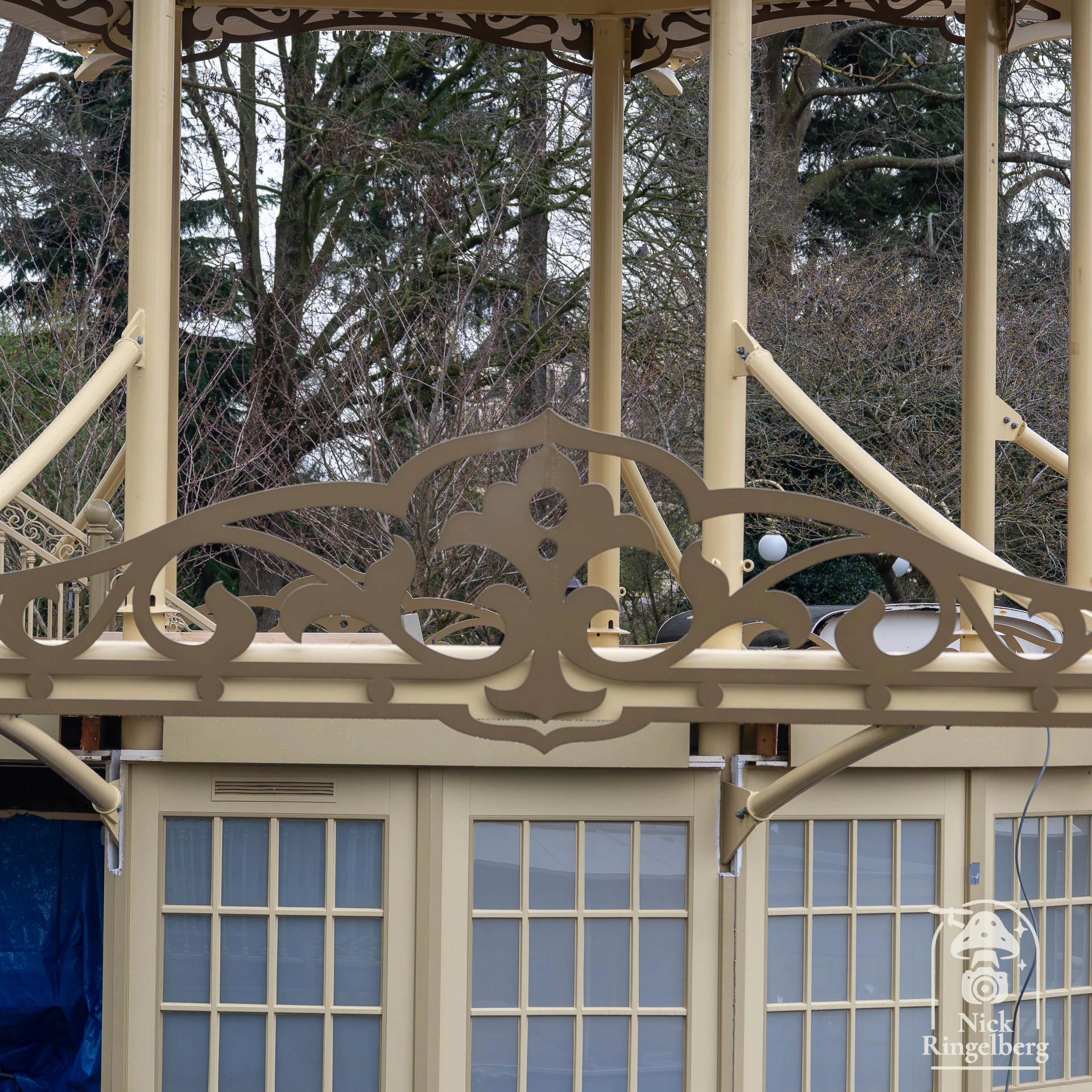 De overkapping bij Gondoletta #efteling #gondoletta
