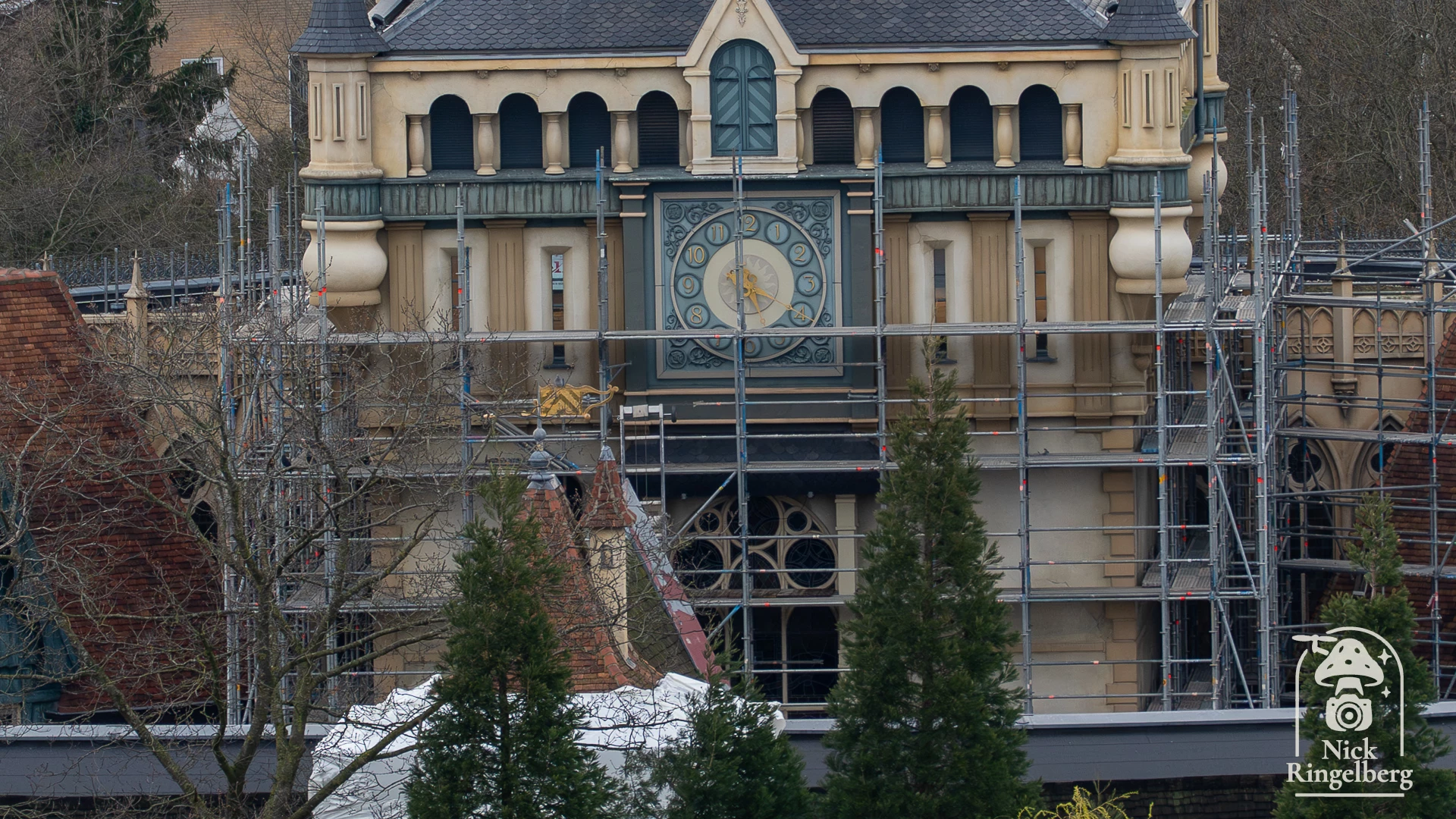 Raveleijn is verder in de steigers gezet #efteling #raveleijn #bouwupdate