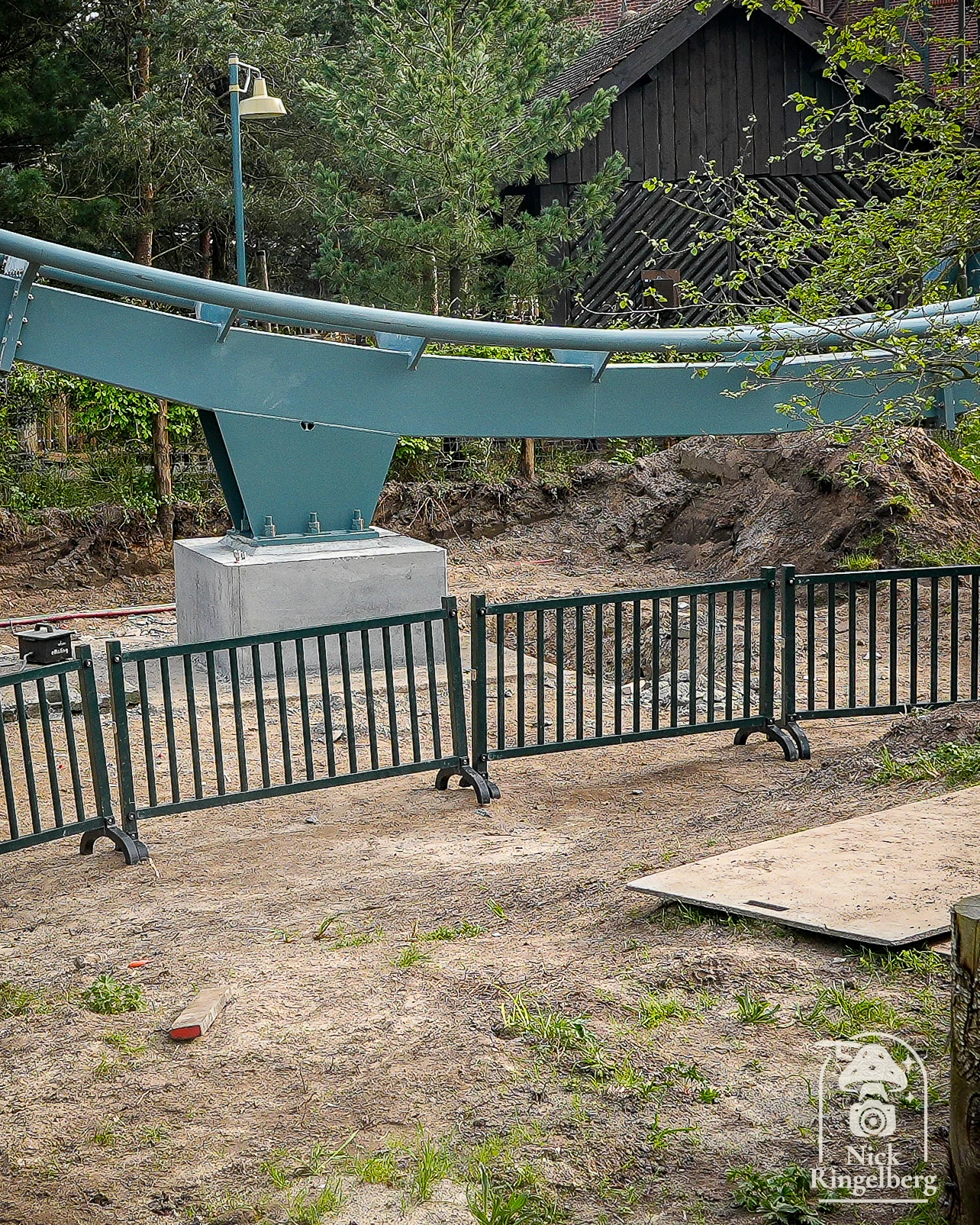 Baron 1898 is de tent weg. #efteling #baron1898 #themepark #coaster