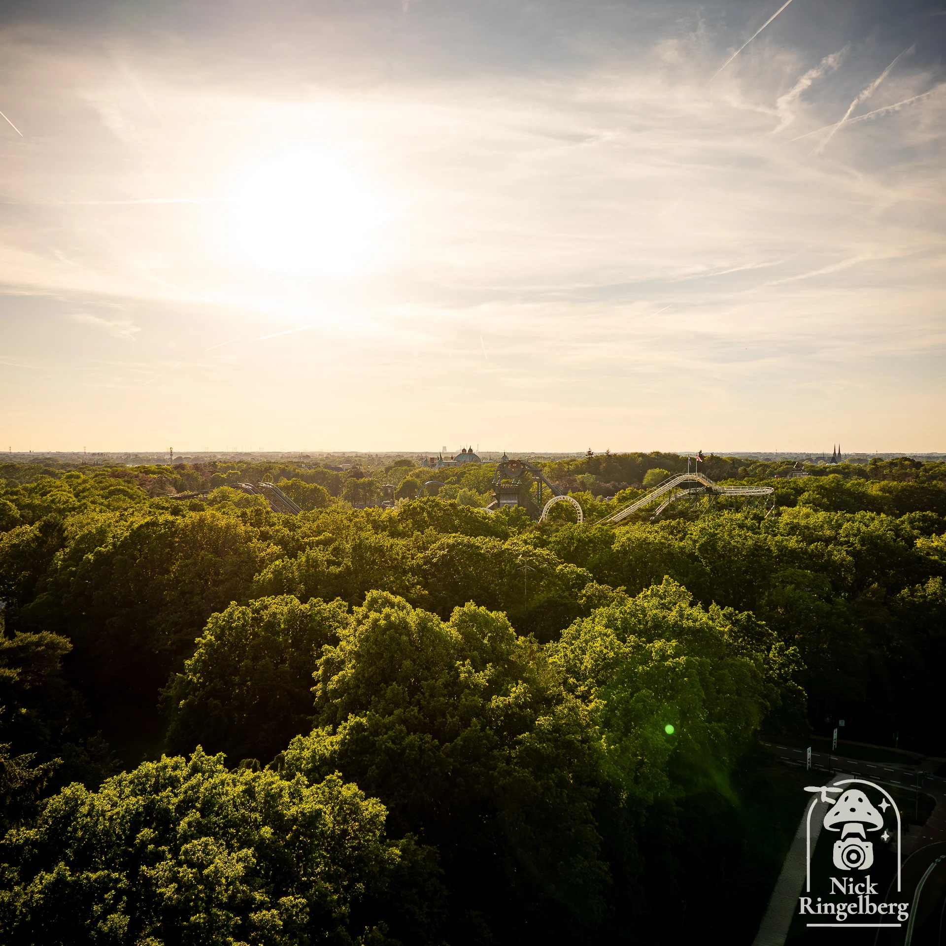 Rondje Efteling #efteling #themeparks #dronefotografie #pretpark #brabant