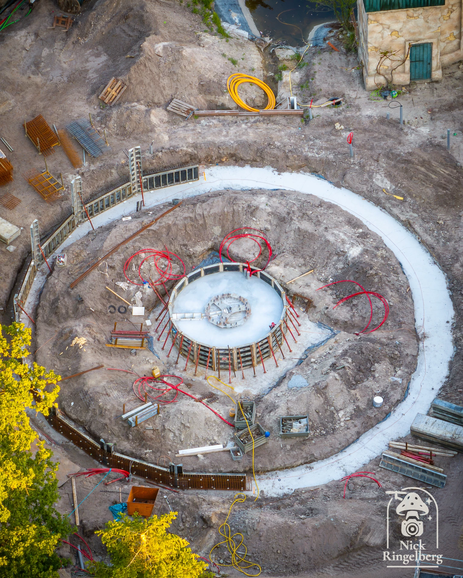 Ravenring Bouwupdate #efteling #ravenring #bouwupdate #themeparks