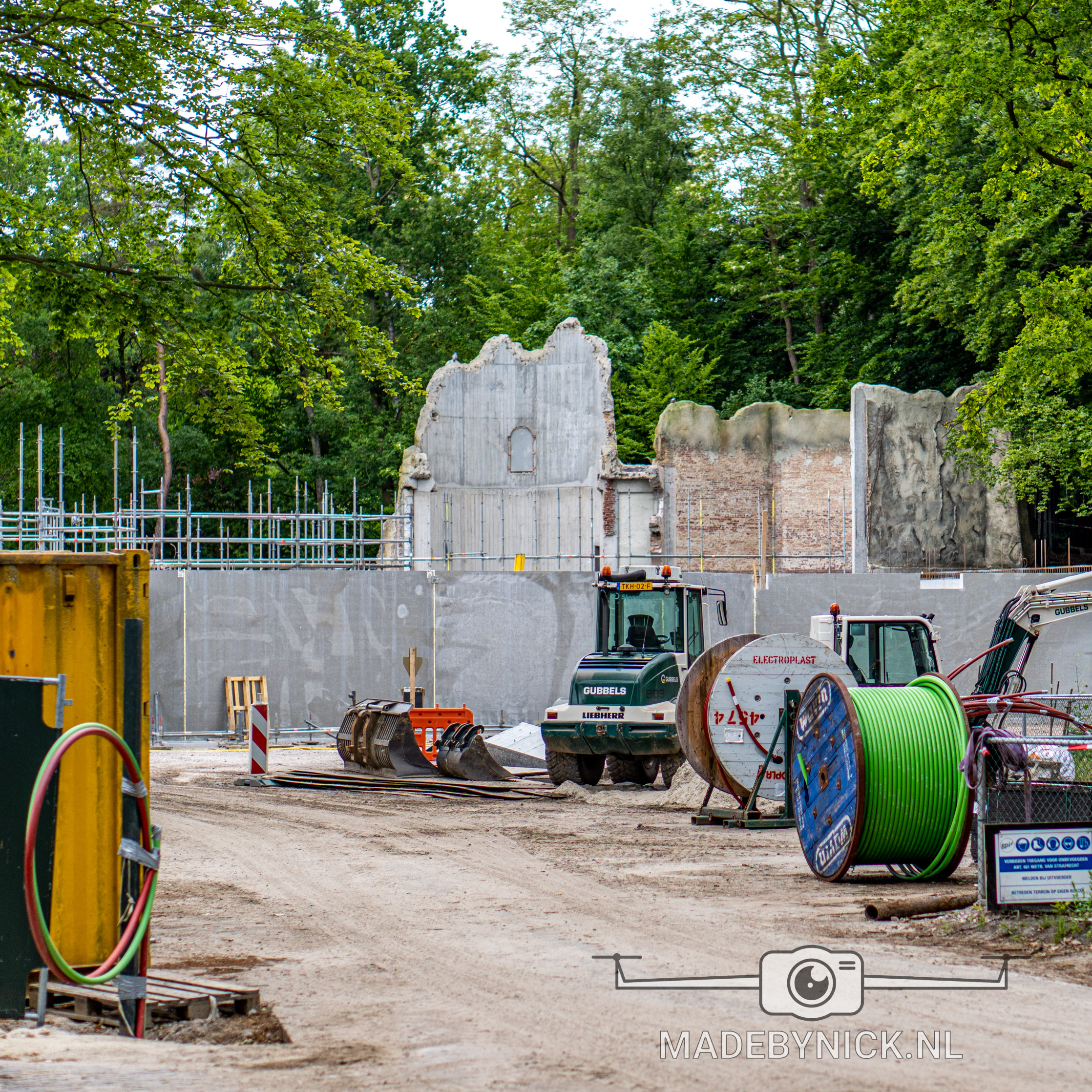 Danse Macabre bouwfoto
