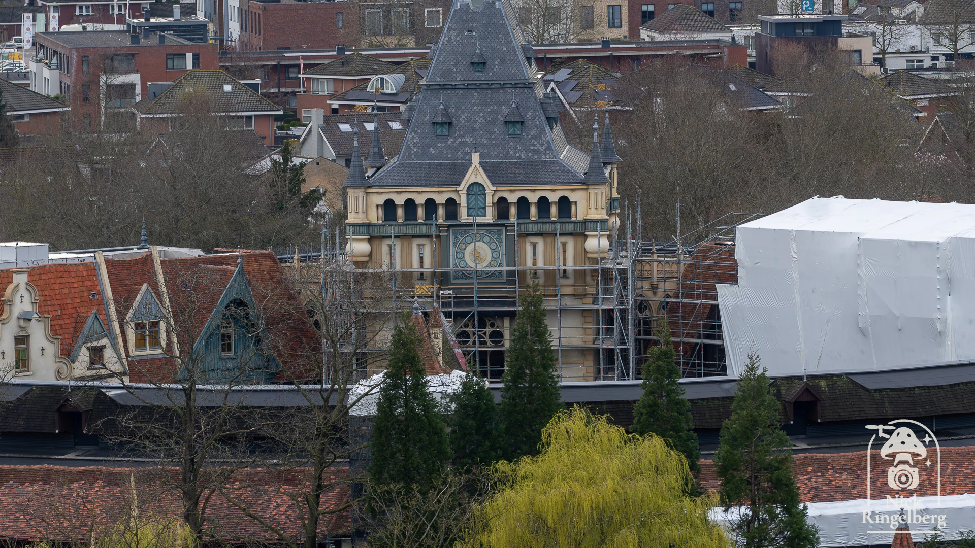 Raveleijn is verder in de steigers gezet #efteling #raveleijn #bouwupdate