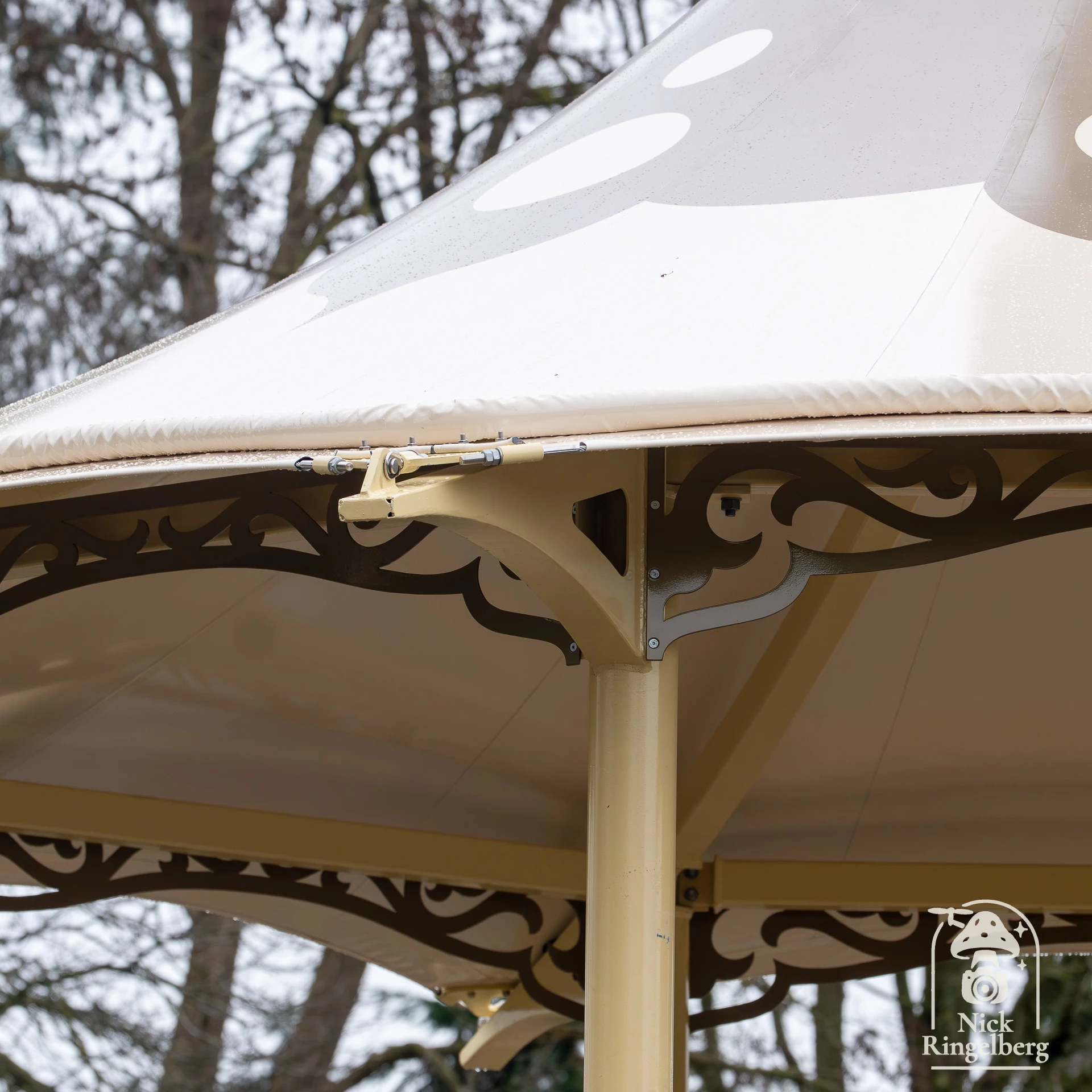 De overkapping bij Gondoletta #efteling #gondoletta