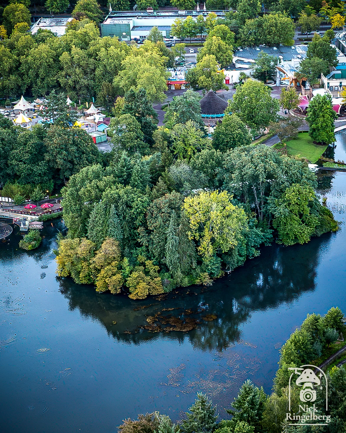 Efteling van Boven #efteling #nederlandvanboven #themeparks #dronephoto