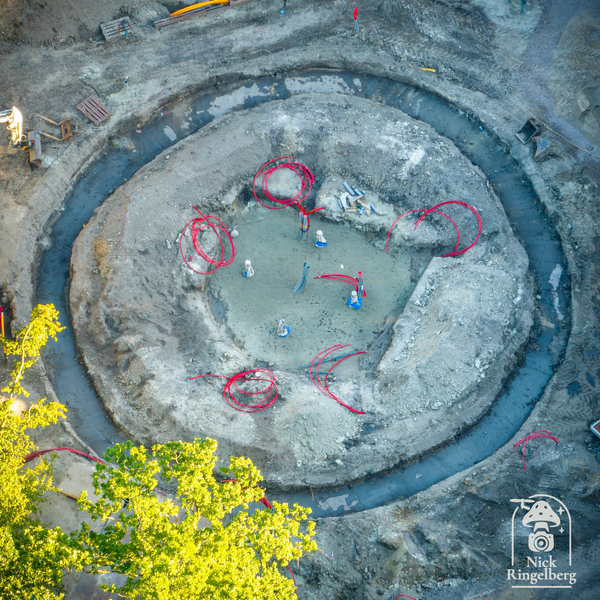 Ik zie een Ring. Ravenring bouwupdate! #efteling #bouwupdate #themeparks #droneparks #ravenring
