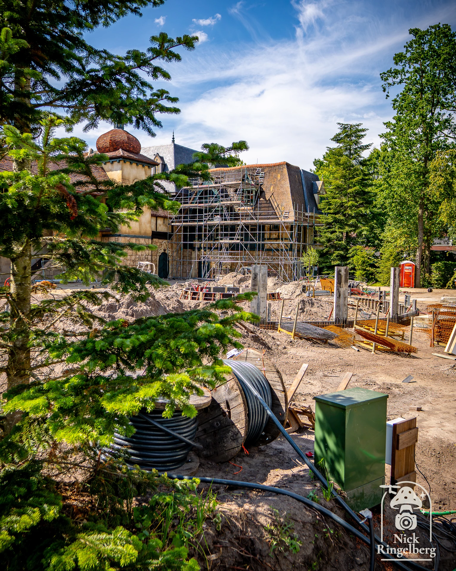 Ravenring Bouwupdate #efteling #ravenring #bouwupdate #themeparks