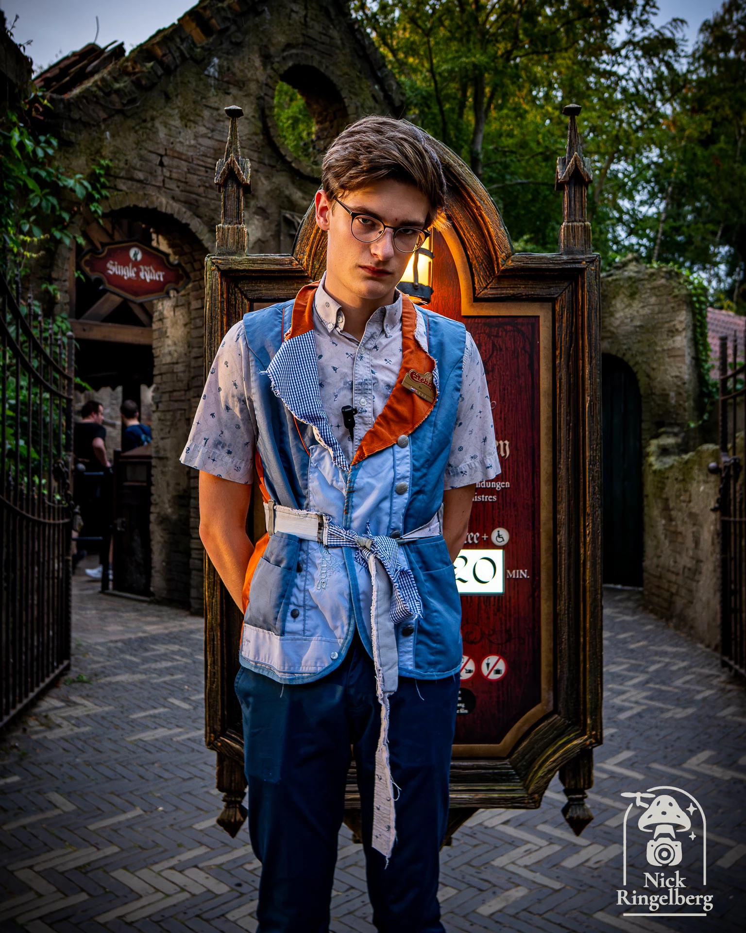 Danse Macabre, daar staat altijd super aardig personeel!! #efteling #themeparks #werkenbijefteling