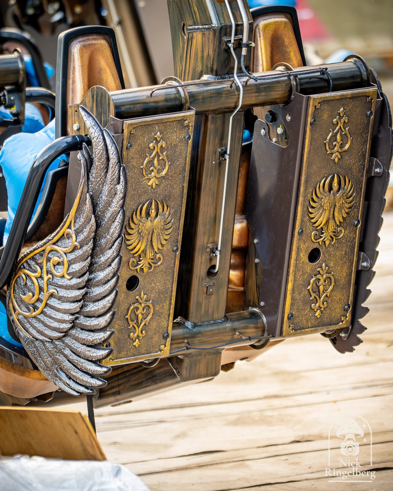 De Bevrijding Toiletten en Ravenring details. #efteling #kleineboodschap #themeparks
