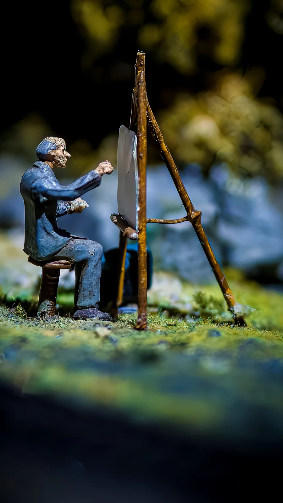 Anton Pieck in Diorama