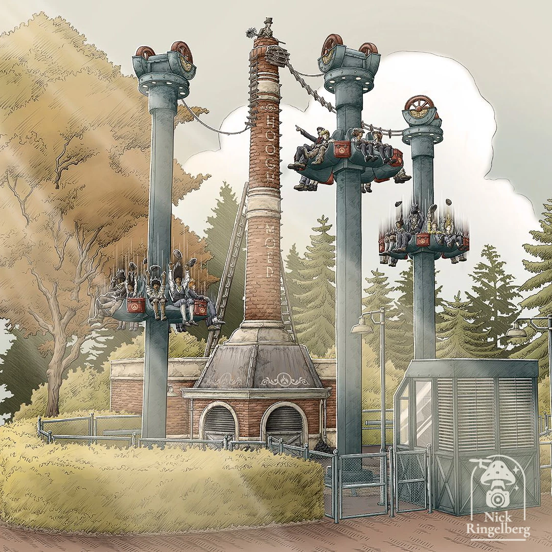 De Efteling heeft de nieuwe datum voor de droptorentjes bij Baron 1898 bekendgemaakt. Ziet er vet uit, toch? ❤️ Vanaf 1 mei kun je op en neer gaan. #efteling #baron1898 #openingsdatum #themeparks
