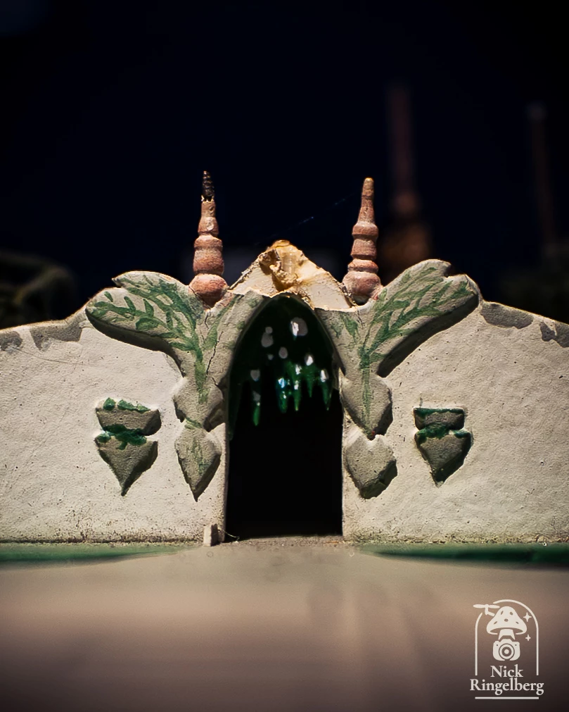 Maquette voor de entree van Droomvlucht. #efteling #droomvlucht #maquette