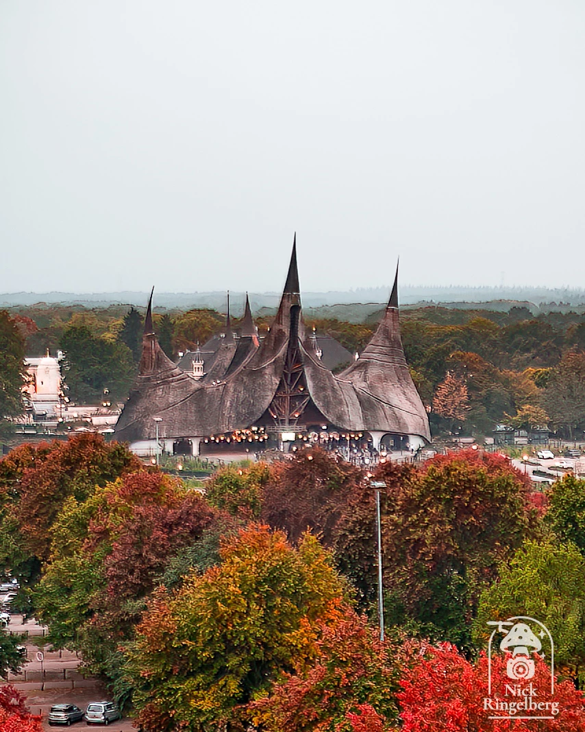 Efteling van Boven #efteling #nederlandvanboven #themeparks #dronephoto