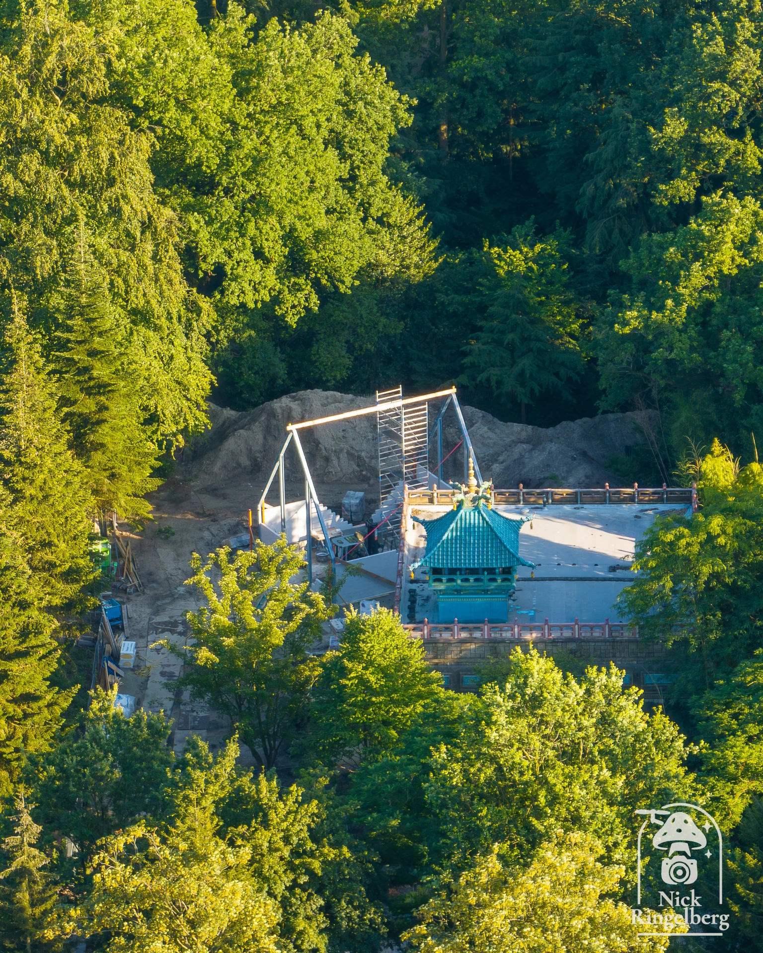 Bouwupdate de Sprookjesbibliotheek #efteling #Sprookjesbibliotheek #themeparks
