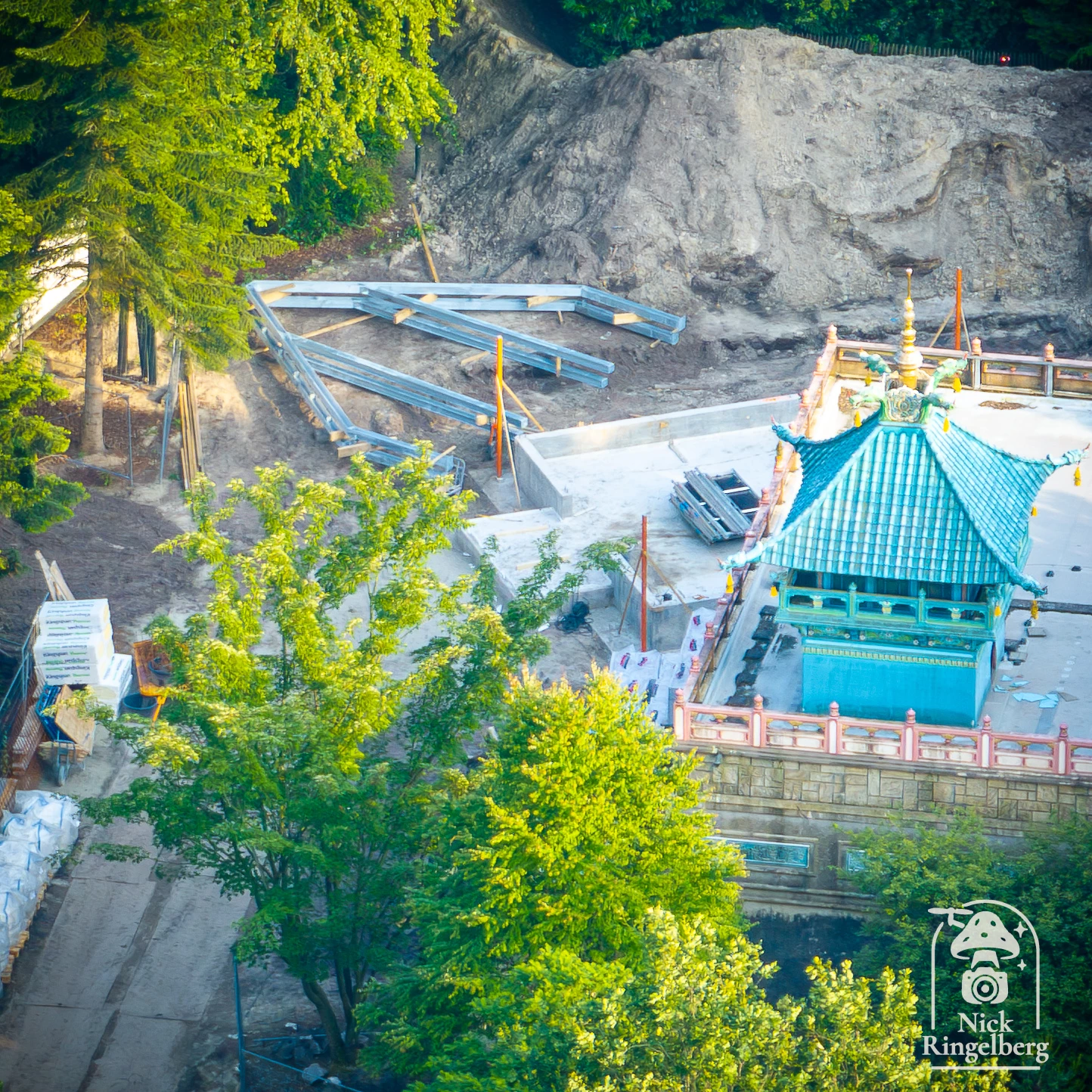 Bouwupdate Sprookjesbibliotheek #efteling #Sprookjesbibliotheek #themeparks #brabant
