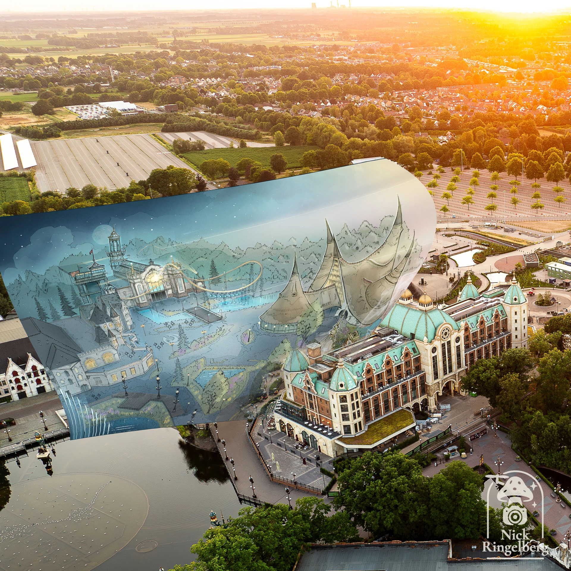 Missie Luminar ik heb een klein beetje lopen knippen en plakken om een idee te geven. Niet helemaal perfect, maar het gaat om het idee. #efteling #missieluminar #themeparks #luminar #bouwupdate