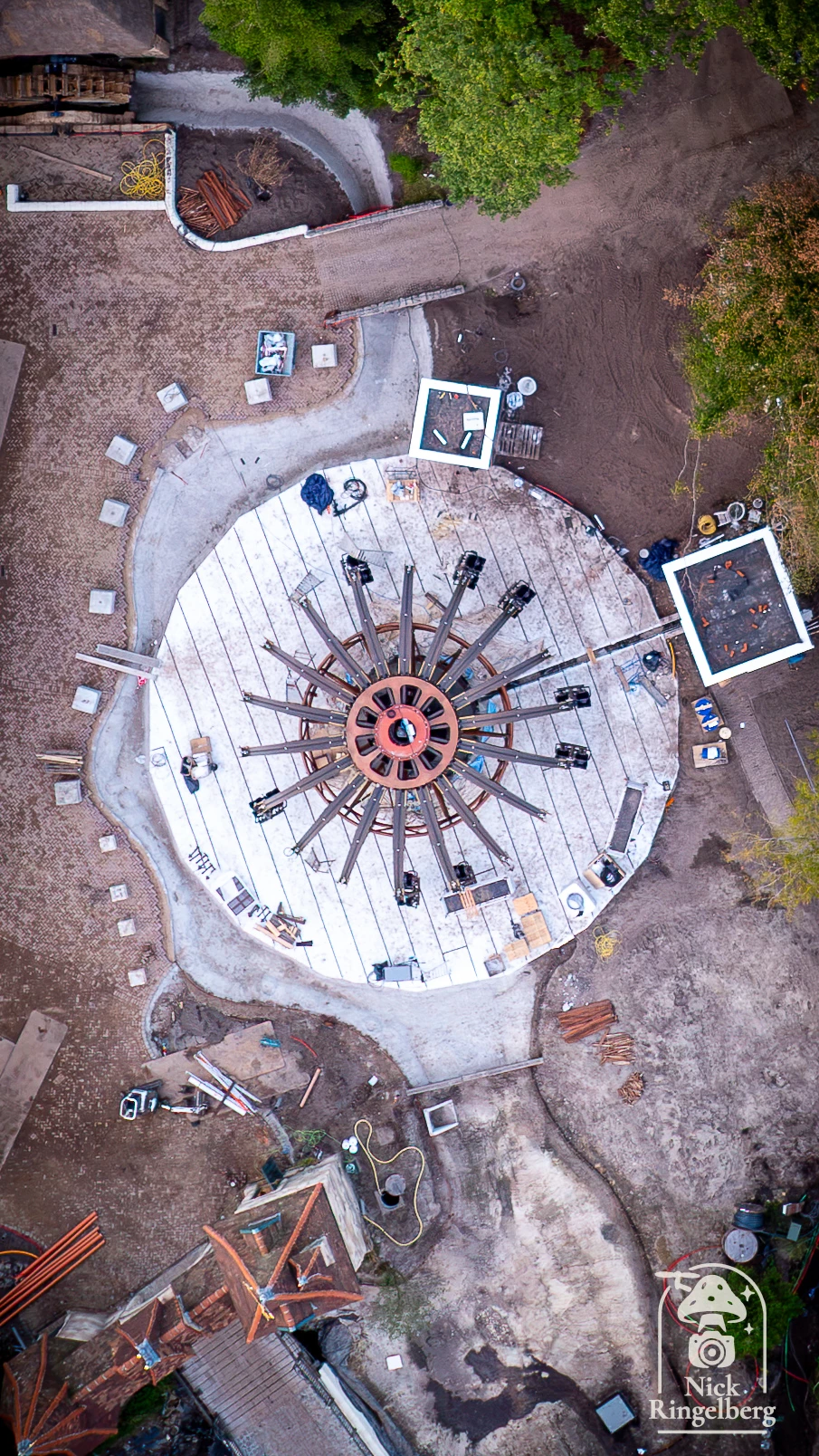 Bouwupdate Ravenring! #efteling #themeparks #ravenring #bouwupdate