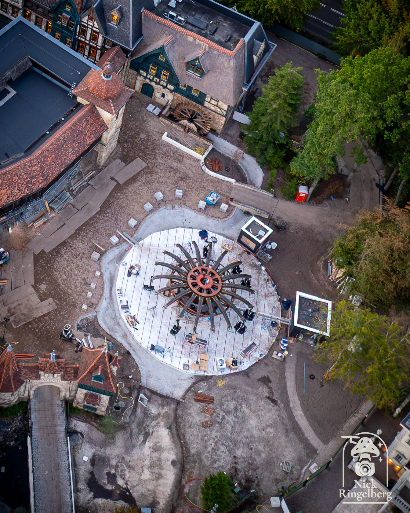 Bouwupdate Ravenring! #efteling #themeparks #ravenring #bouwupdate