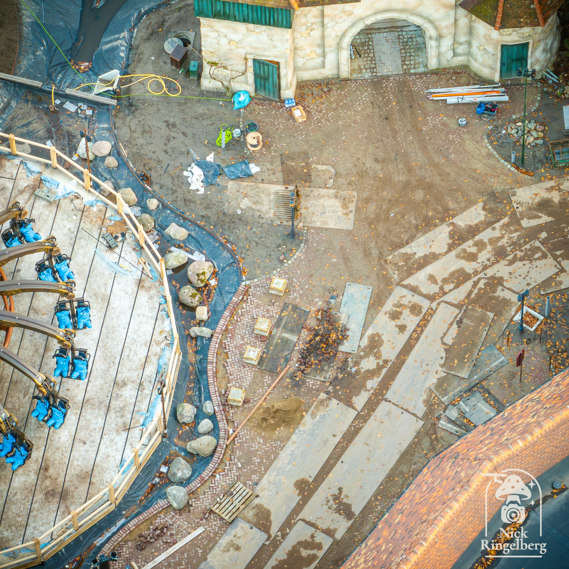 Ravenring Bouwupdate #themeparks #efteling #ravenring