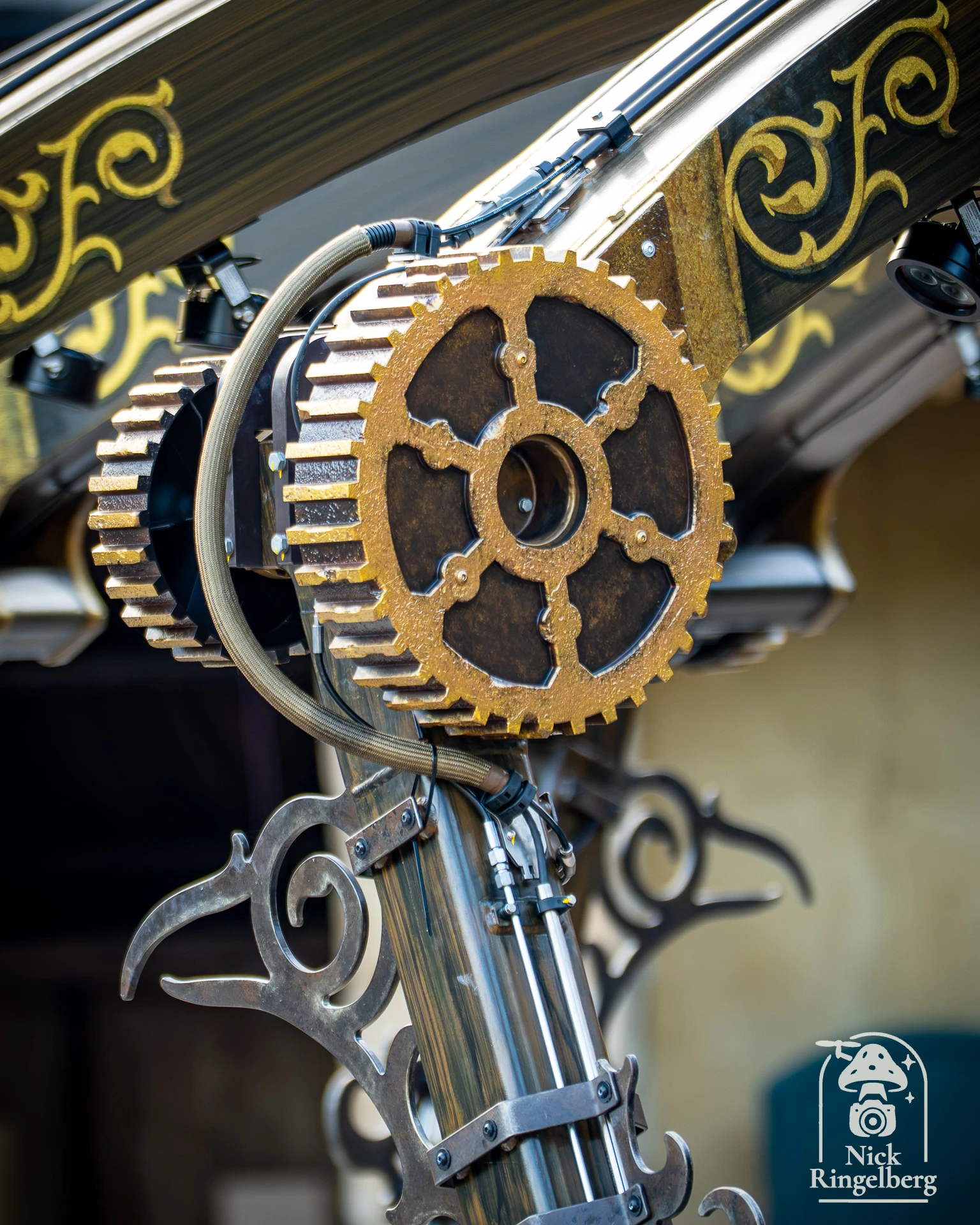 De Bevrijding Toiletten en Ravenring details. #efteling #kleineboodschap #themeparks