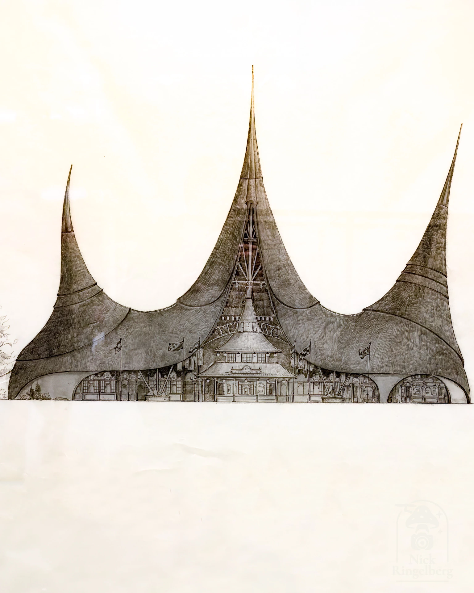 Het huis van de vijf zintuigen schets ❤️ #efteling #themeparks #huisvandevijfzintuigen #schets
