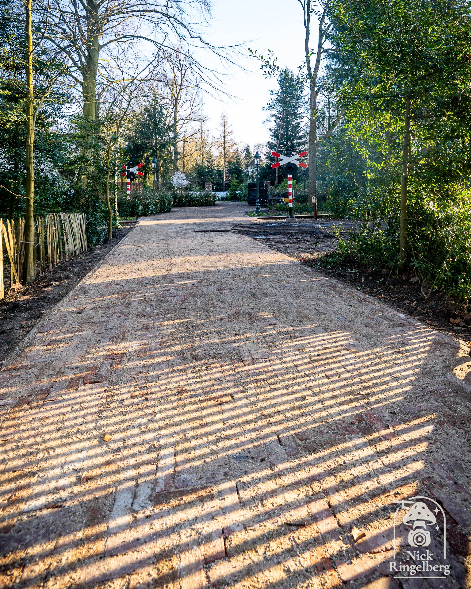 Wat een verschillende lantarenpalen. Langs het nieuwe pad hebben er een paar kroontjes gekregen. #efteling #sprookjesbos