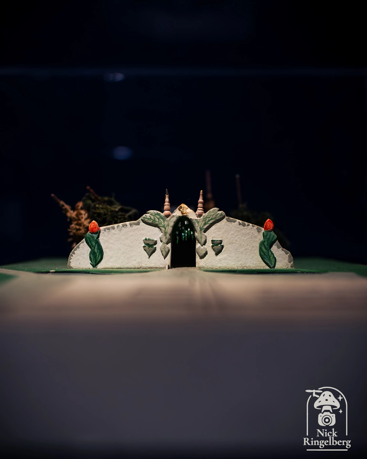 Maquette voor de entree van Droomvlucht. #efteling #droomvlucht #maquette