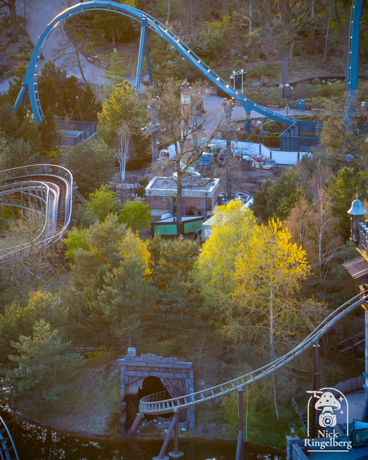 Rondje Efteling #efteling #themeparks #pretpark #drone