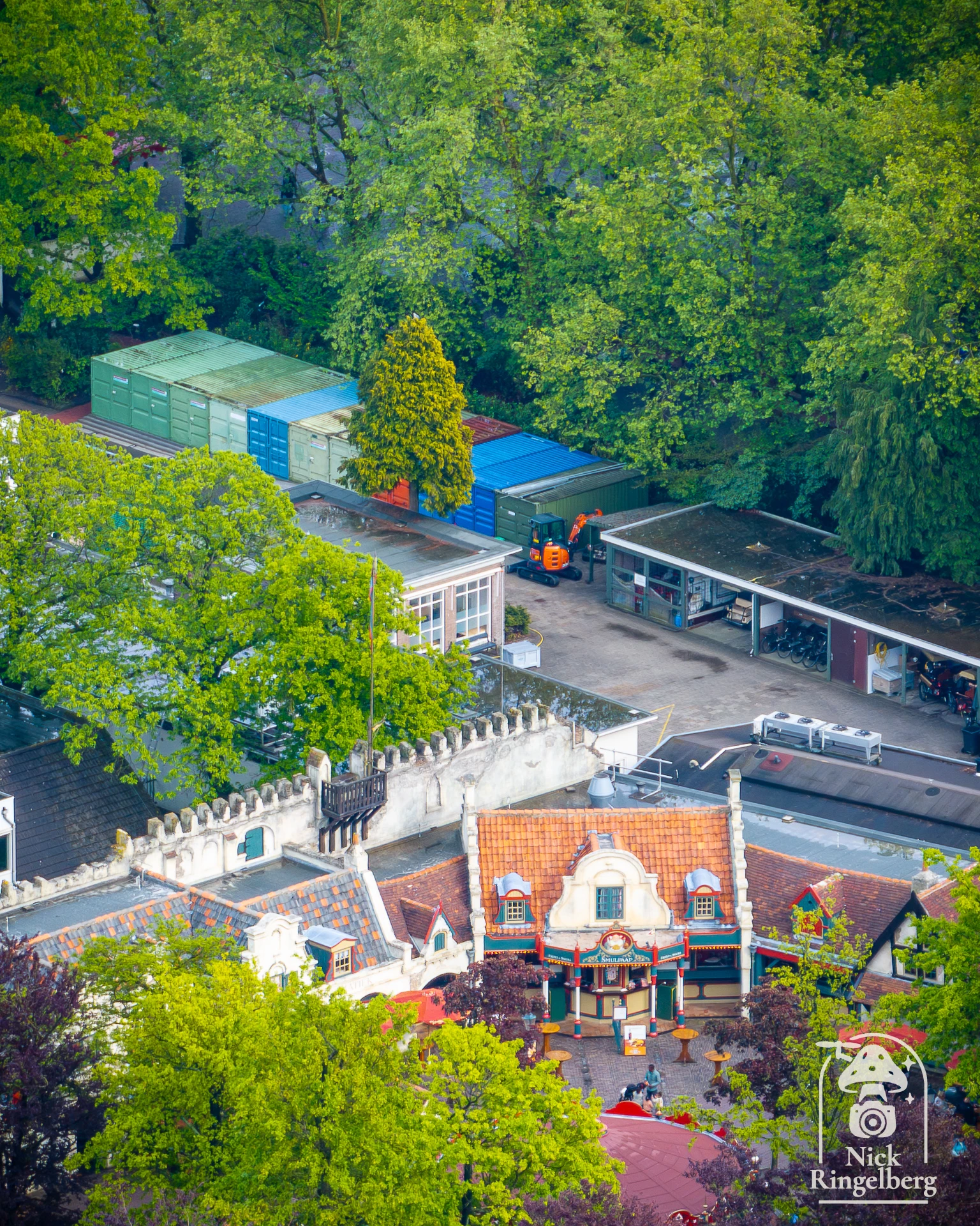 Efteling van Boven #efteling #nederlandvanboven #themeparks #dronephoto