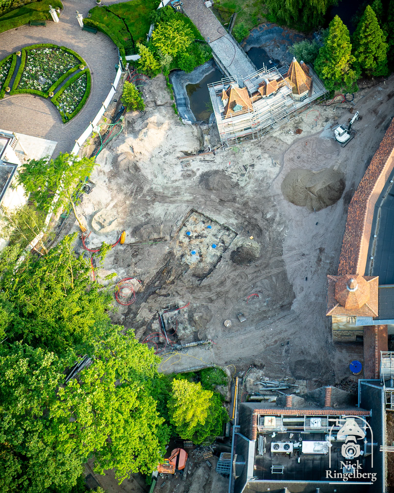 Bouwupdate Ravenring Ik heb er wat bouwtekeningen overheen gelegd voor het idee. #efteling #ravenring #bouwupdate #themeparks