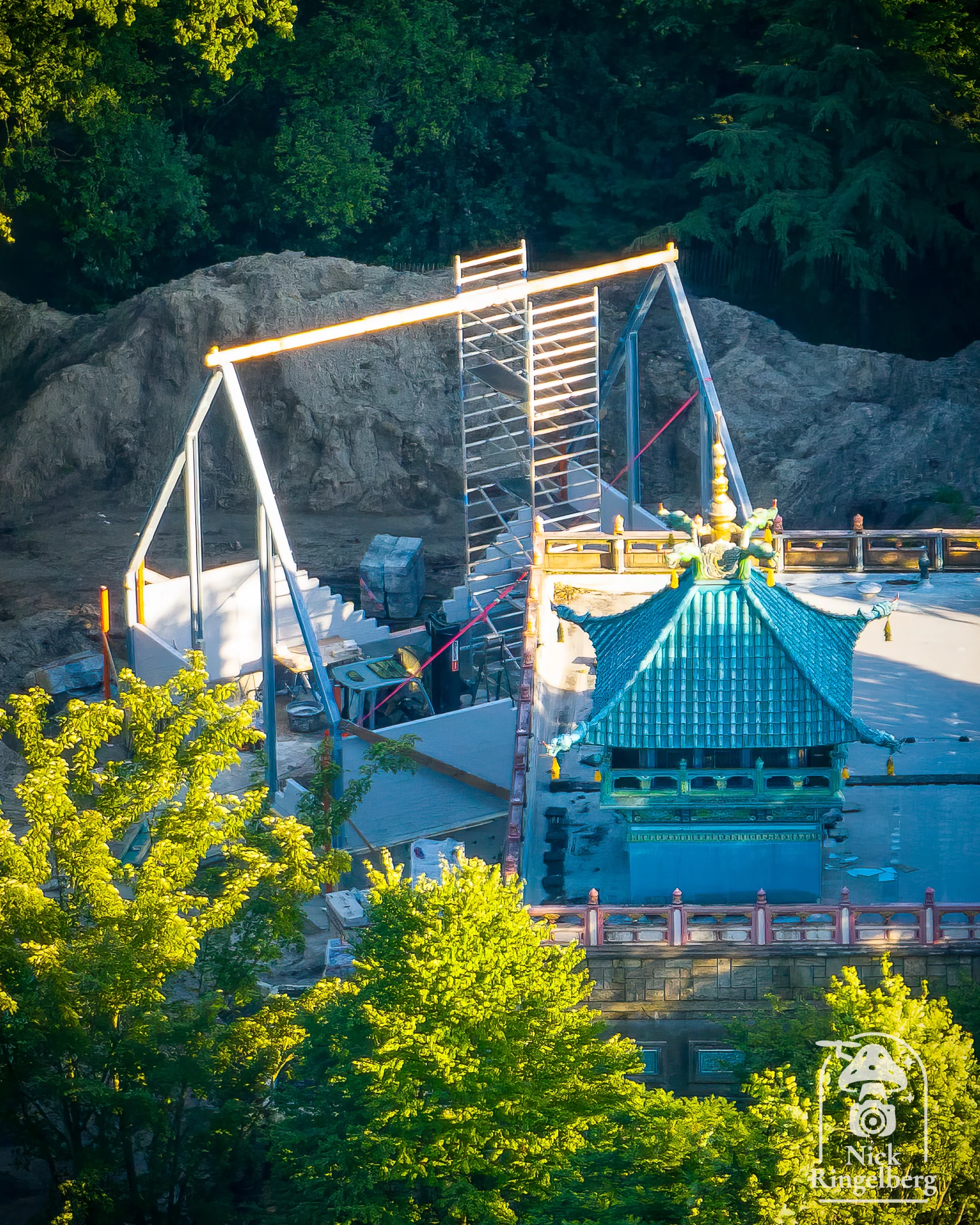 Bouwupdate de Sprookjesbibliotheek #efteling #Sprookjesbibliotheek #themeparks
