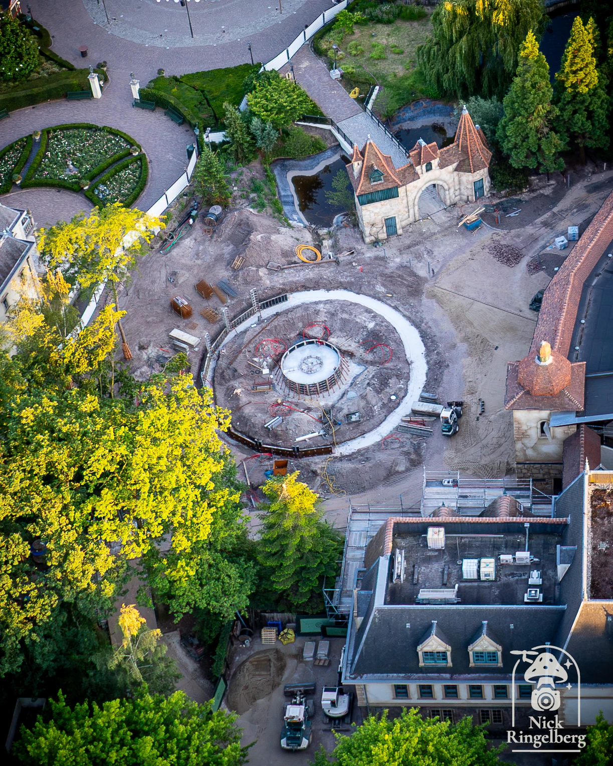 Ravenring Bouwupdate #efteling #ravenring #bouwupdate #themeparks