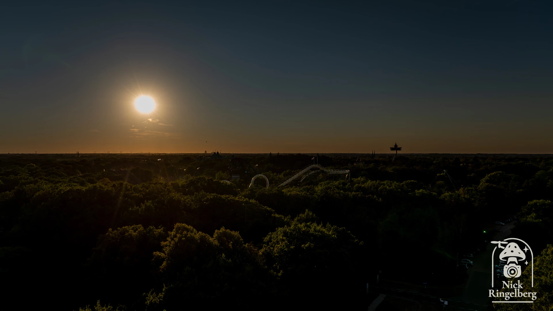 Efteling ❤️ #efteling #themeparks #drone #view