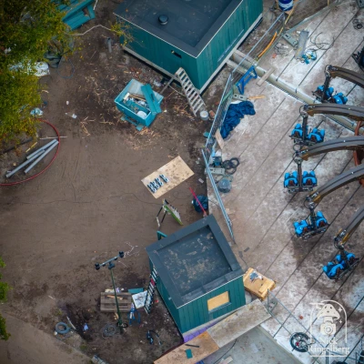 Ravenring is overgenomen door smurfen 😄

#efteling #ravenring #themeparks #bouwupdate