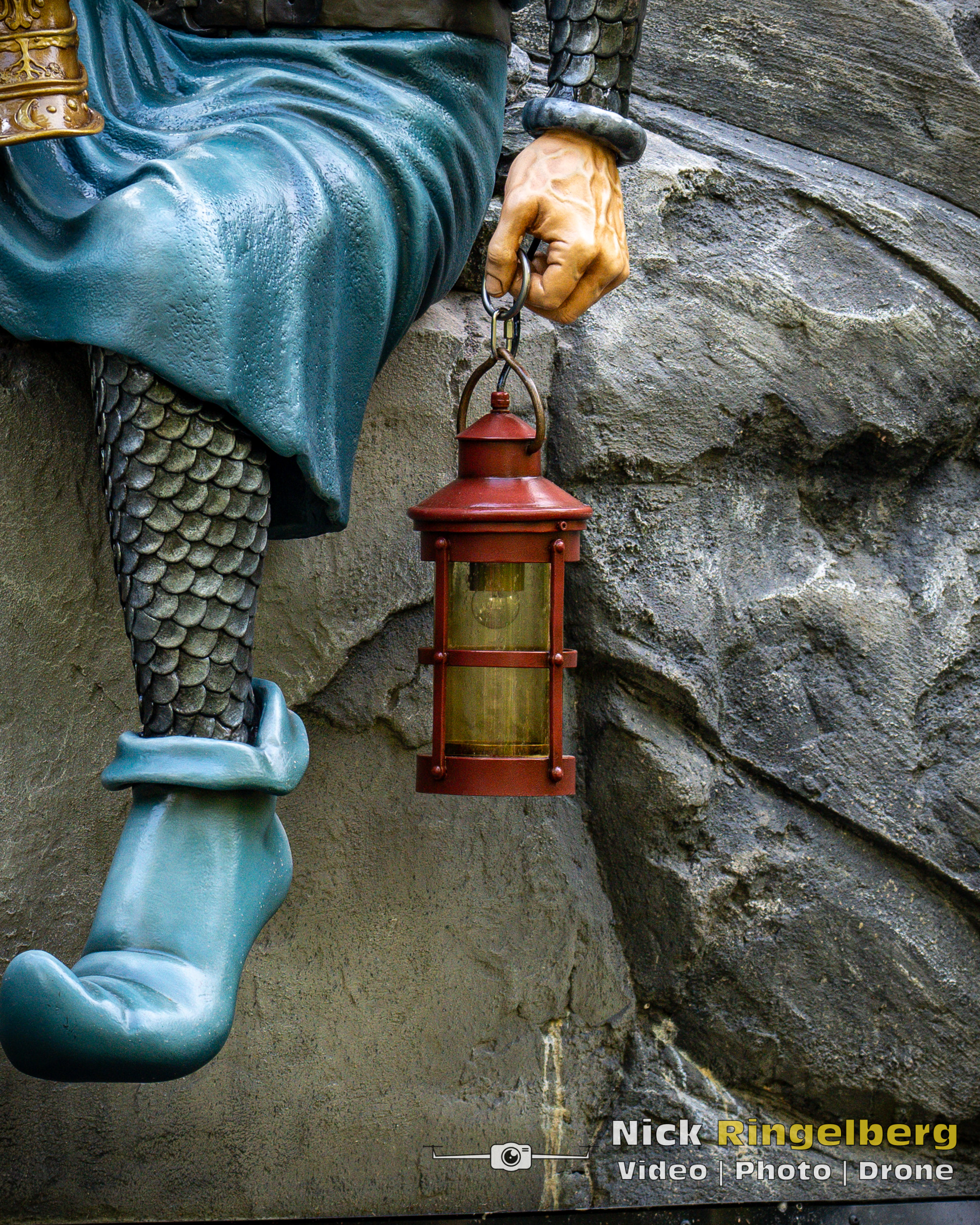 Doornroosje Detail foto wachter en uil