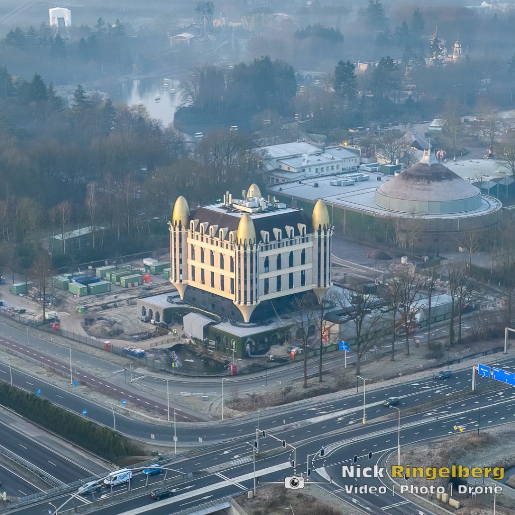 Efteling Wonder Hotel drone foto