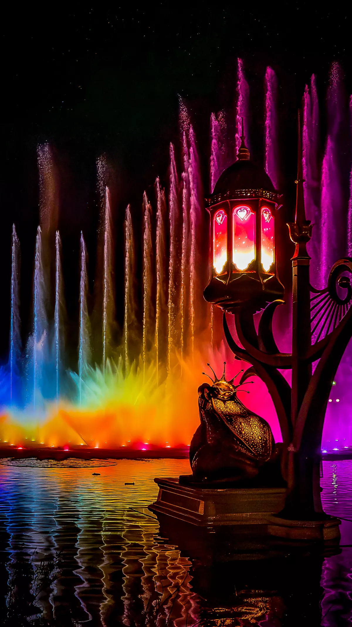 Aquanura in het donker