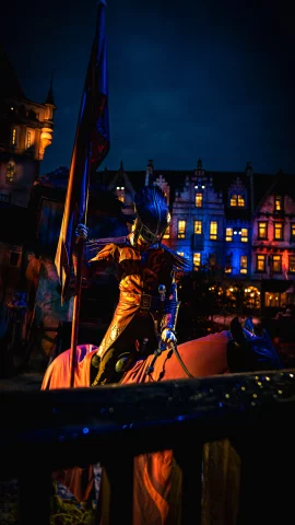 Raveleijn in het donker